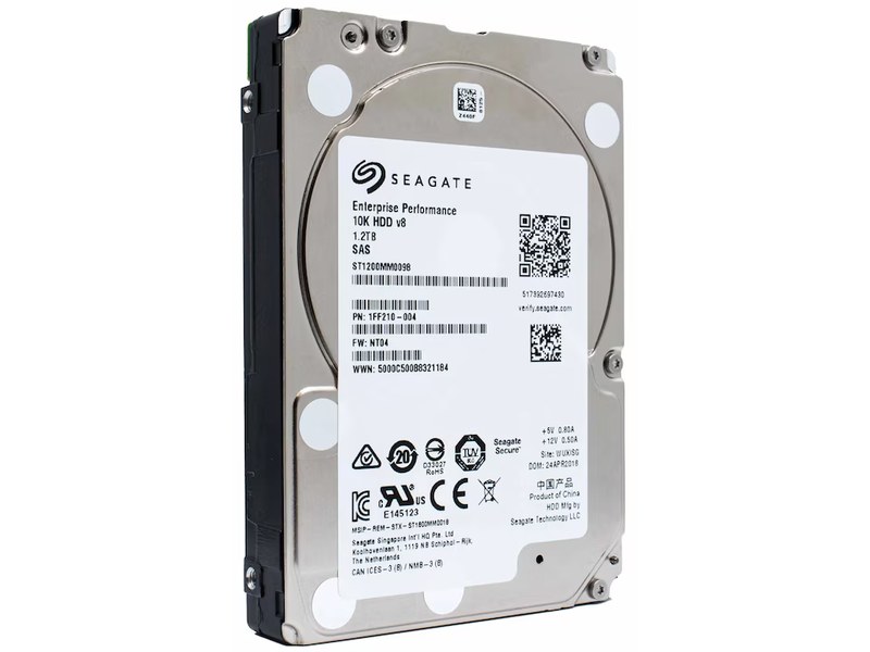 1.2TB SAS 2.5"  10K HDD