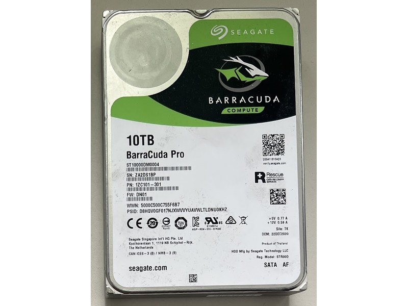 10TB SATA  BarraCuda