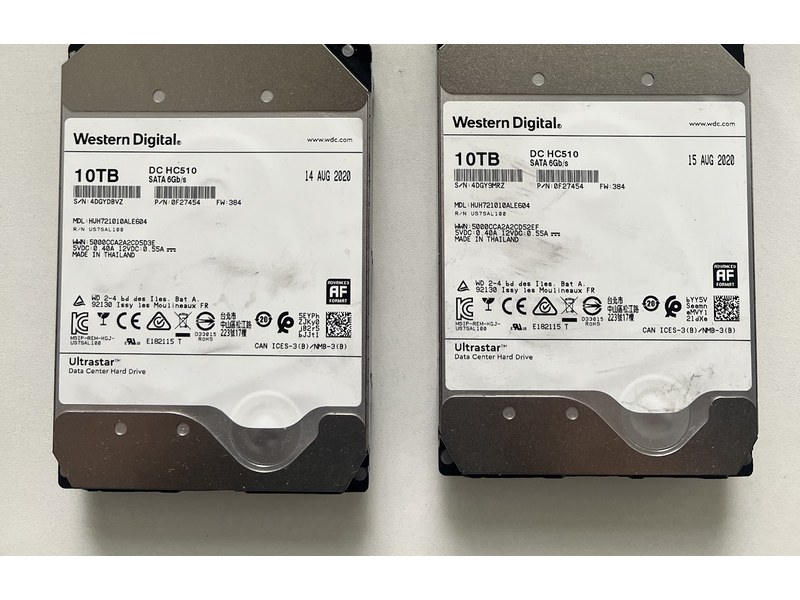 Kietasis diskas 10TB SATA WD Ultrastar DC HC510 HUH721010ALE604 Aug 2020