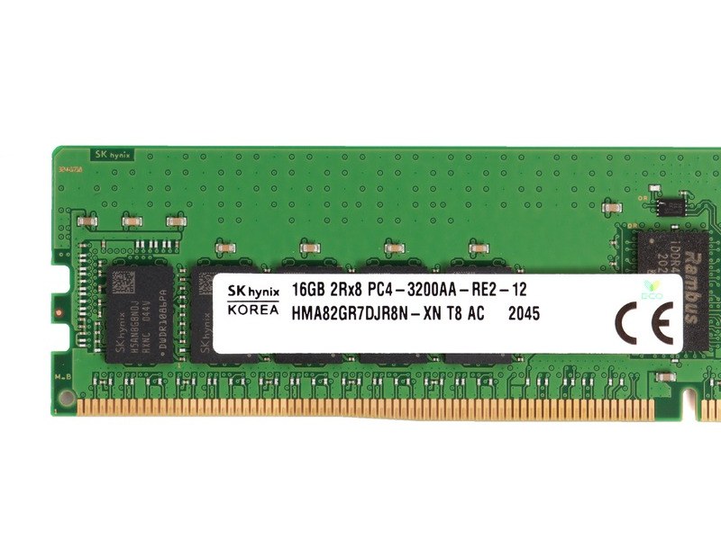 Operatyvioji atmintis 16GB DDR4 3200 RDIMM 2Rx8 SK hynix HMA82GR7DJR8N