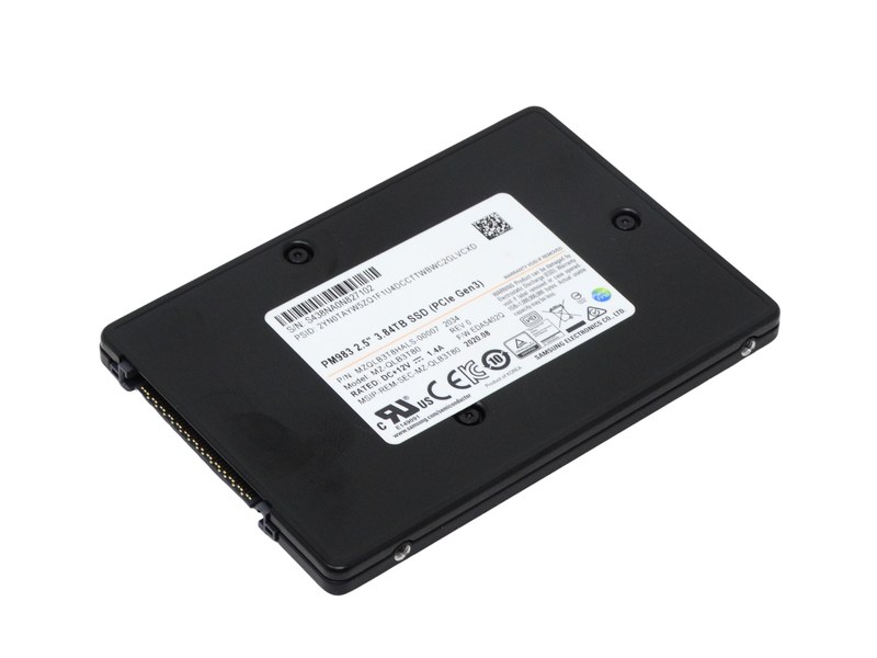 SSD diskas 3840GB enterprise NVMe U.2 SSD