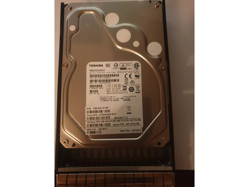 Kietasis diskas Toshiba/Seagate/HP 4TB SAS 